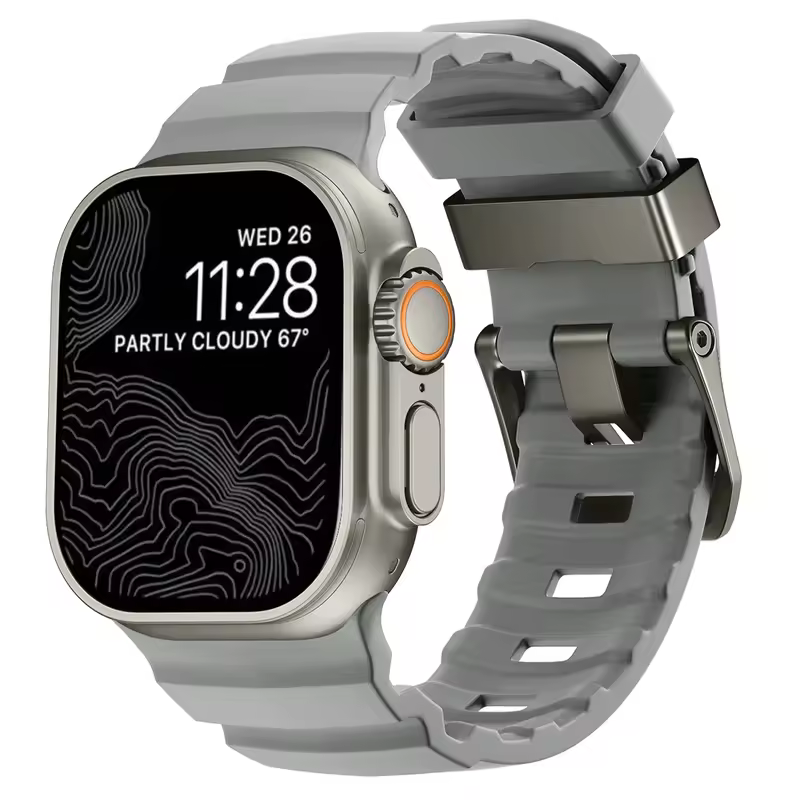 Trail Silicone Band for Apple Watch Ultra 3 2 49mm Strap 46mm 45mm 44mm Sport Bracelet for iWatch Series 11 10 Ultra 9 8 7 6 SE3 - Image 21