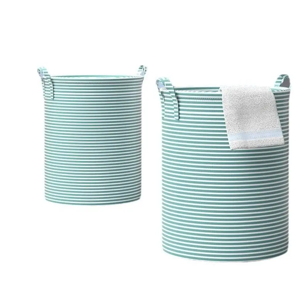 Durable Foldable Laundry Basket Cotton and Linen Dirty Clothes Storage Basket Household Sundries Large Capacity Storage Bag