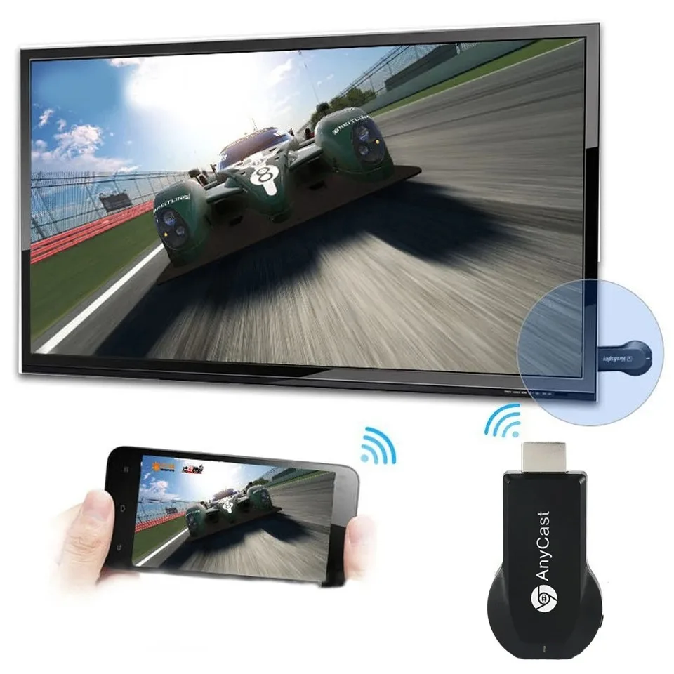 M2 Plus TV Dongle Wifi Wireless 1080P HD Display ricevitore adattatore IOS Airplay schermo specchio Android per Monitor proiettore HDTV