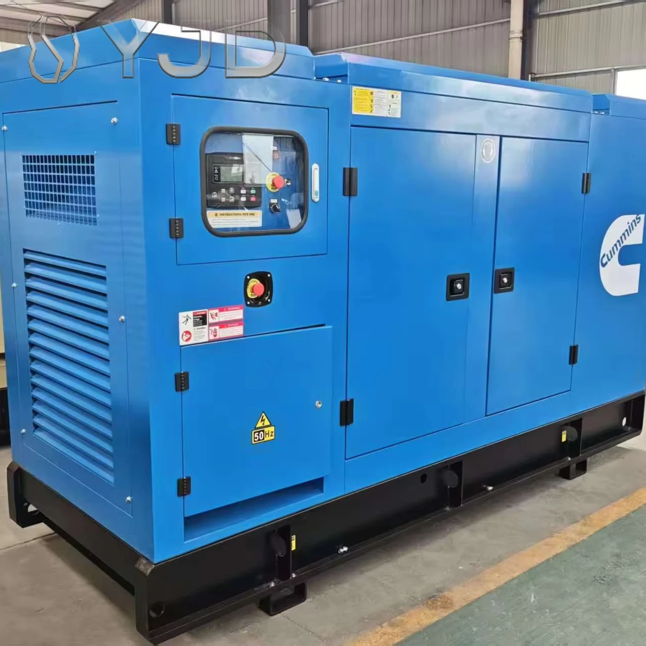 Control 230V/110V/380V Natural Gas Generator Silent Type Gas Generator Set