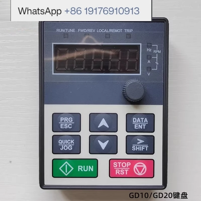 Inverter GD10/20 Parameter Panel GD300/200A Remote Control Speed Control for Efficient Electrical Management