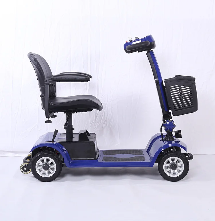 Factory wholesale four wheel mobility scooter for handicapped people, electric scooter for disable