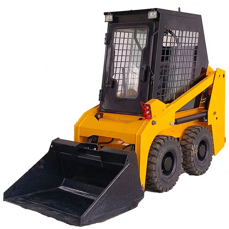 China Cheap Low Price Wheel Loader Skid Steer for Sale Mini Skid Parts