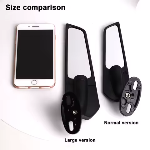 For GSXR 600 750 1000 YZF R25 R3 R125 R15 For Kawasaki Ninja CBR1000RR CBR600RR Motorcycle Wind Wing Rear View Mirror