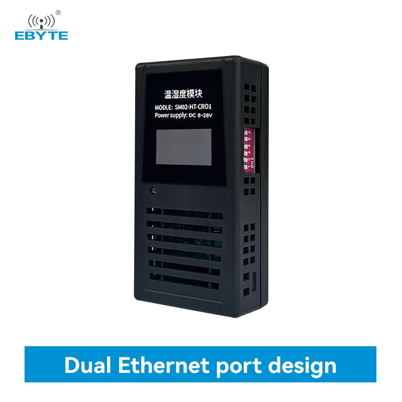EBYTE KTH2-E RS485 Magnetic-Mount Temperature And Humidity Transmitter Modbus Protocol Ethernet Port Industrial-grade