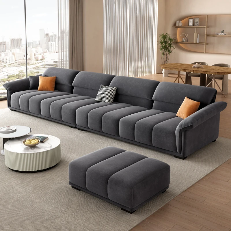 Luksusowa europejska Sofa Salon Przekrój Minimalistyczna Sofa Modułowa Wygodny Salon Divano Soggiorno Di Lusso Wystrój Pokoju