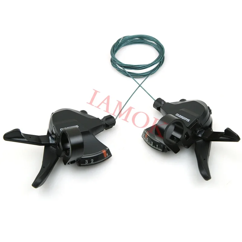 SHIMANO Mountain Bike 3/7/8-speed Shift Lever Iamok SL-M315 Clamp Band RAPIDFIRE PLUS Shifter Bicycle Parts