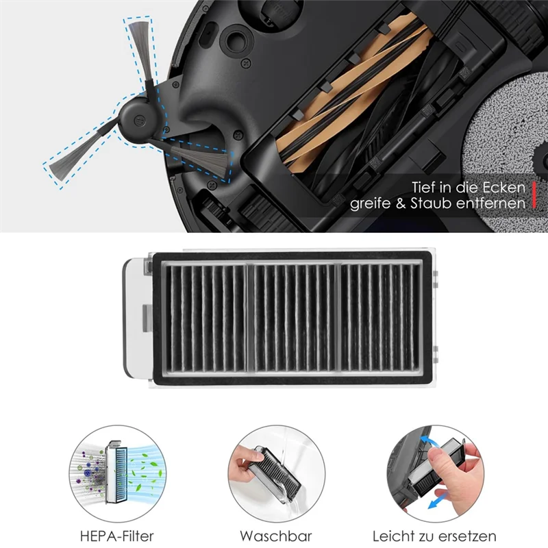 Accessory Set For Dreame X50 Ultra Complete / L50 Pro Ultra Vacuum Cleaner Replacement Parts