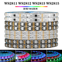 WS2812B WS2811 WS2813 WS2815 30/60/144Pixels/Leds/m 5050RGBIC Smart LED Strip Lights Individually Addressable IC Light DC5V/12V