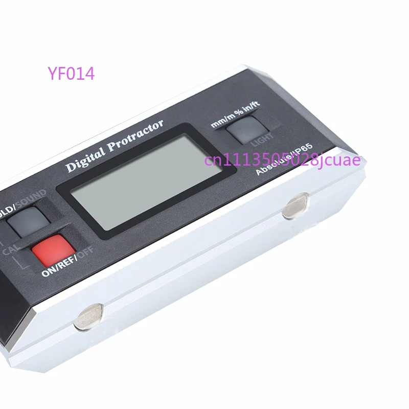 Digital Angle Meter Electronic Inclinometer, High Precision Magnetic Angle Ruler, Large Screen 360° Measuring Instrument