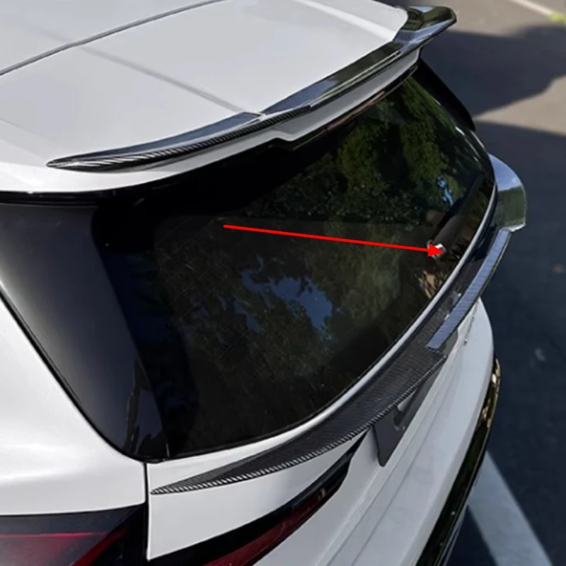 

2022 2023 2024 2025 Hatchback Car Rear Trunk Lid middle Wing Spoiler Gloss Black For BMW X1 U11 iX1 M-Sport