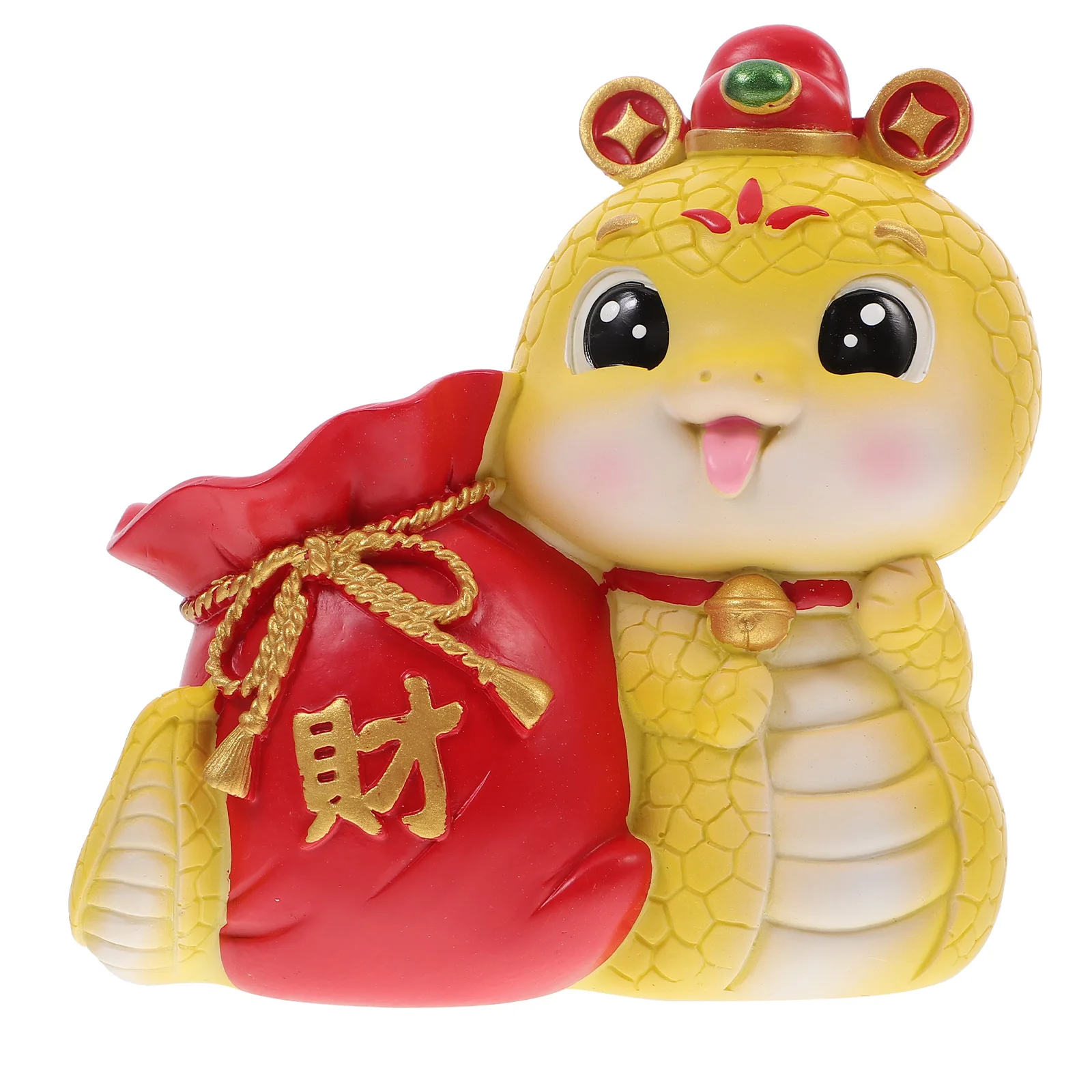 

Chinese Zodiac Snake Pen Holder Resin Desk Organizer Good Luck Wealth Feng Shui Animal Sculpture Elegant Design