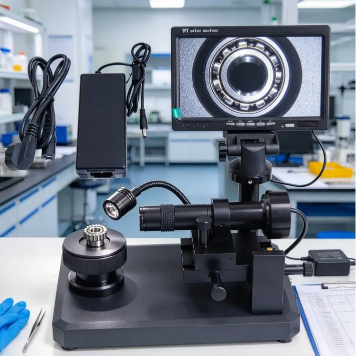 Digital Industrial Video Microscope Camera, Diamond Engraving Inspector, Microscope with 7 Inch LCD Screen