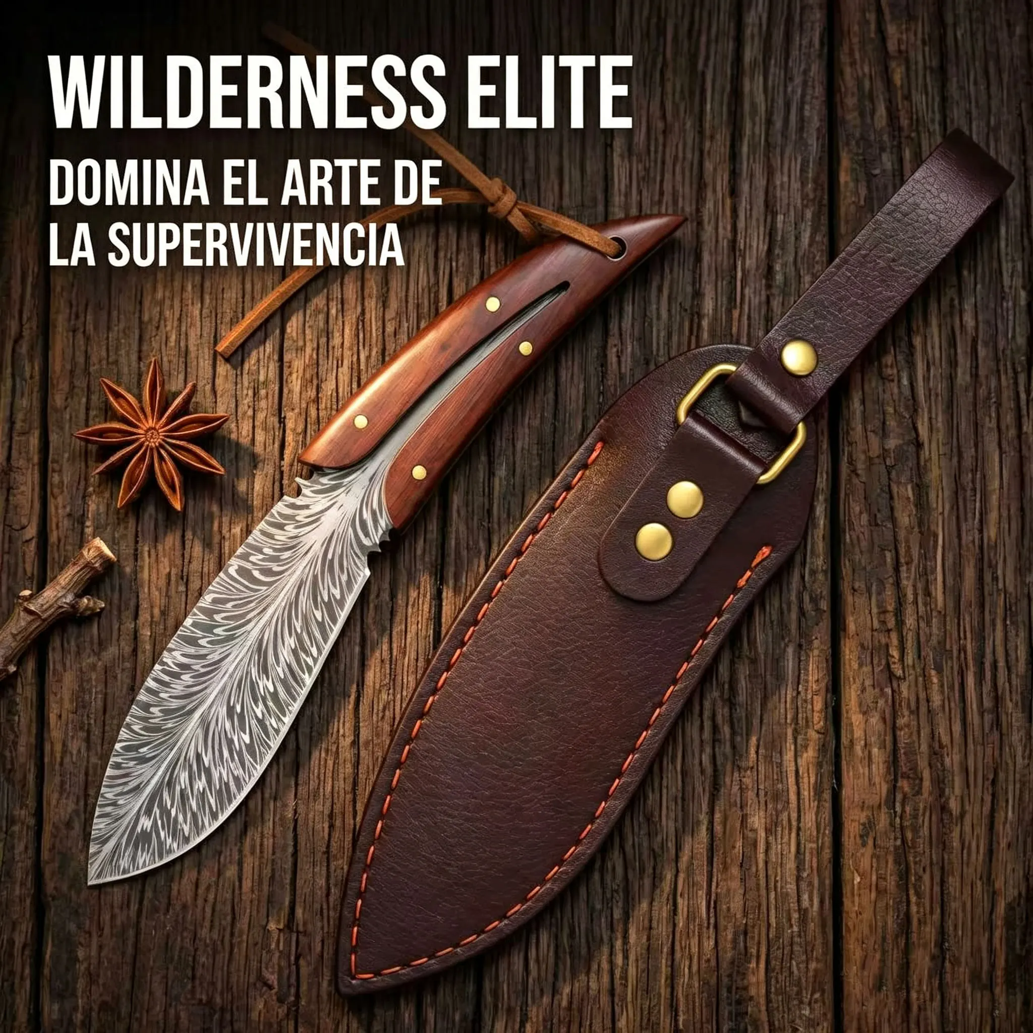 All New Sharp Stainless Steel Knife Outdoor Knife Set Portable Picnic Knife Multi-Functional Knife Damask Pattern Fruit Knife
