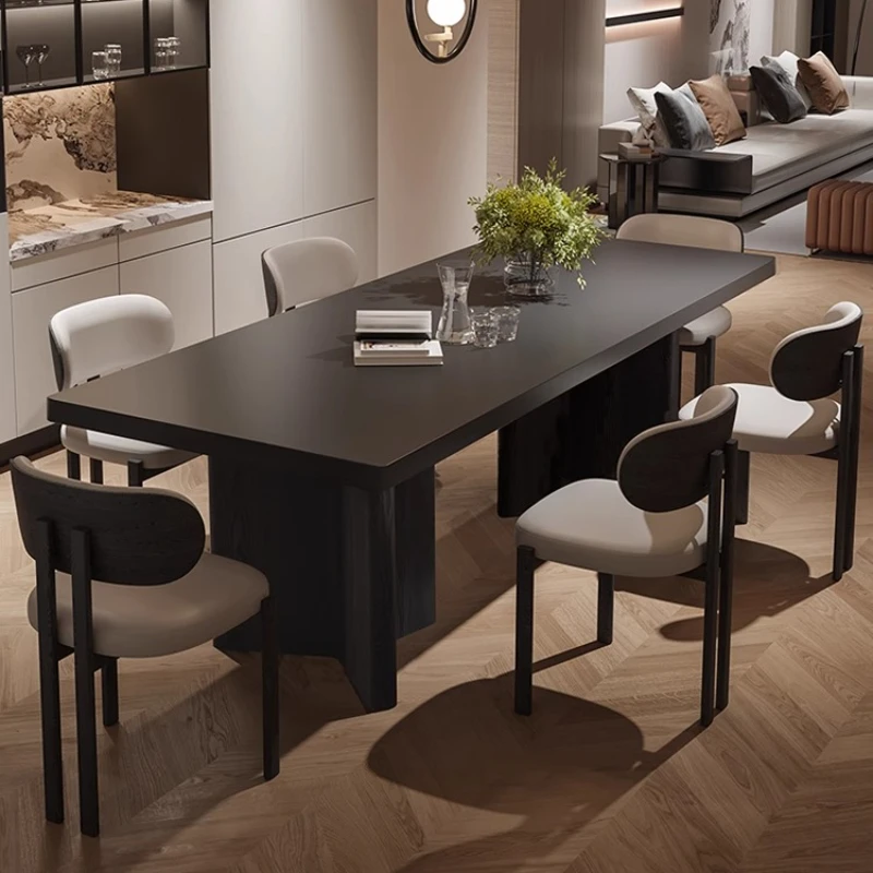 

Modern Rectangle Dining Table Leg Waterproof Living Minimalist Dining Table Stand Chairs Muebles Para El Hogar Home Furniture