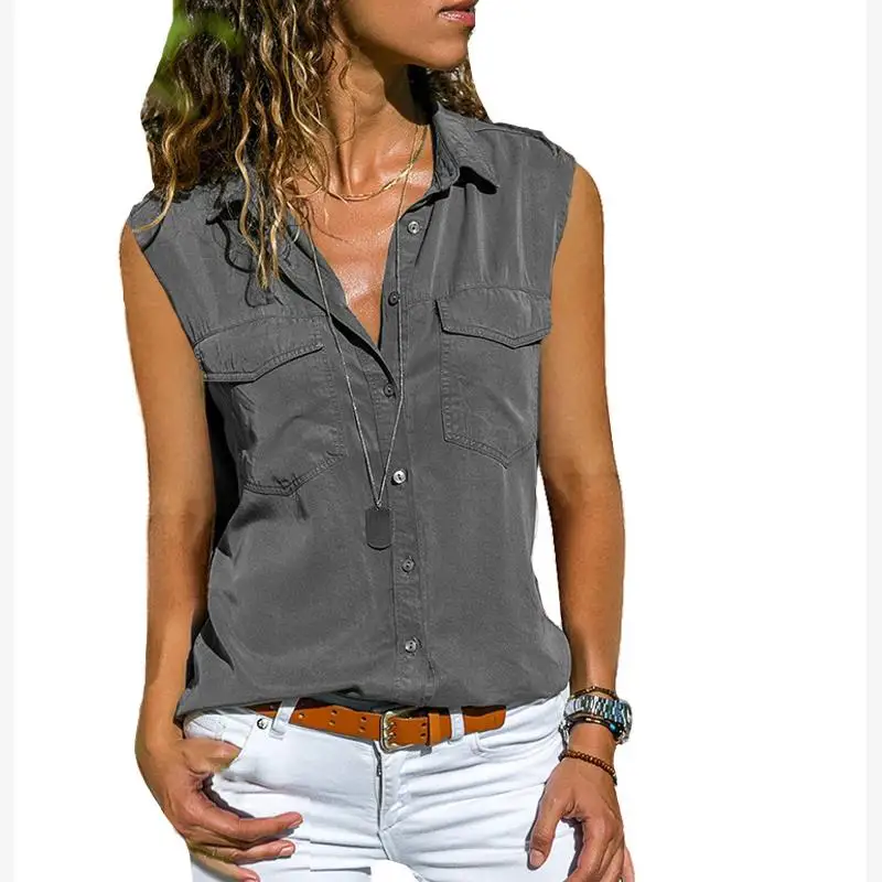 Vestido csero de verano para mujer, talla 8XL, sin mangas, blusa hoada para mujer, ropa informal a la moda, otro materia...