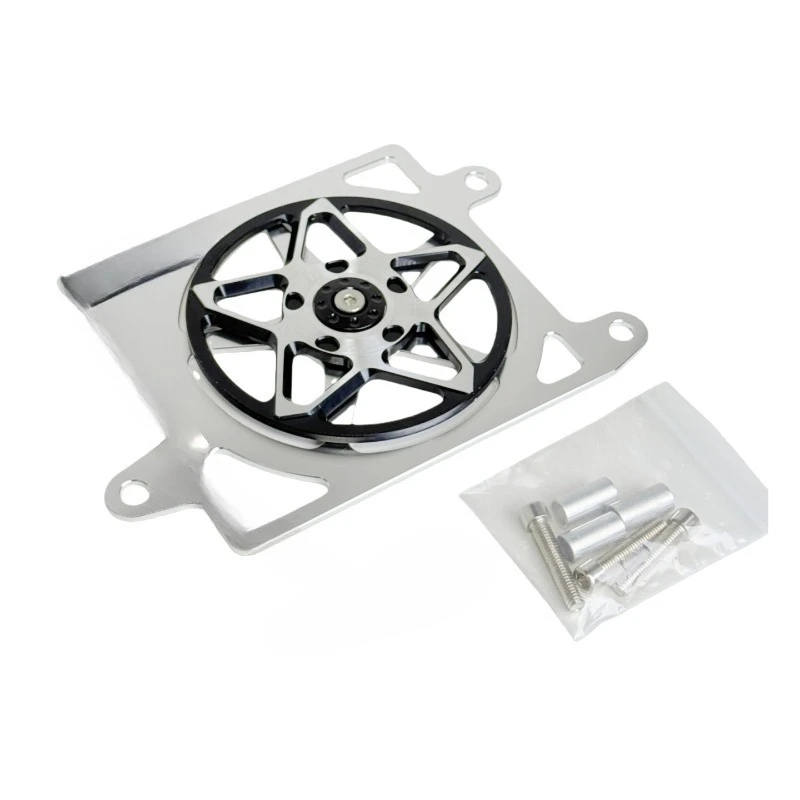 Motorcycle modification Click125/Click150/ADV150/PCX150 water tank net radiator with fan