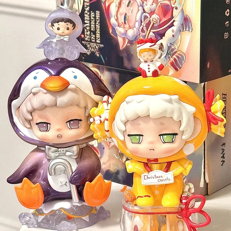 FAYA Standchen Snow Of Kingdom กล่องตาบอดน่ารักอะนิเมะตุ๊กตา Surprise กล่อง Kawaii Faya Action Figure Mystery กล่องคริสต์มาสของขวัญของเล่น