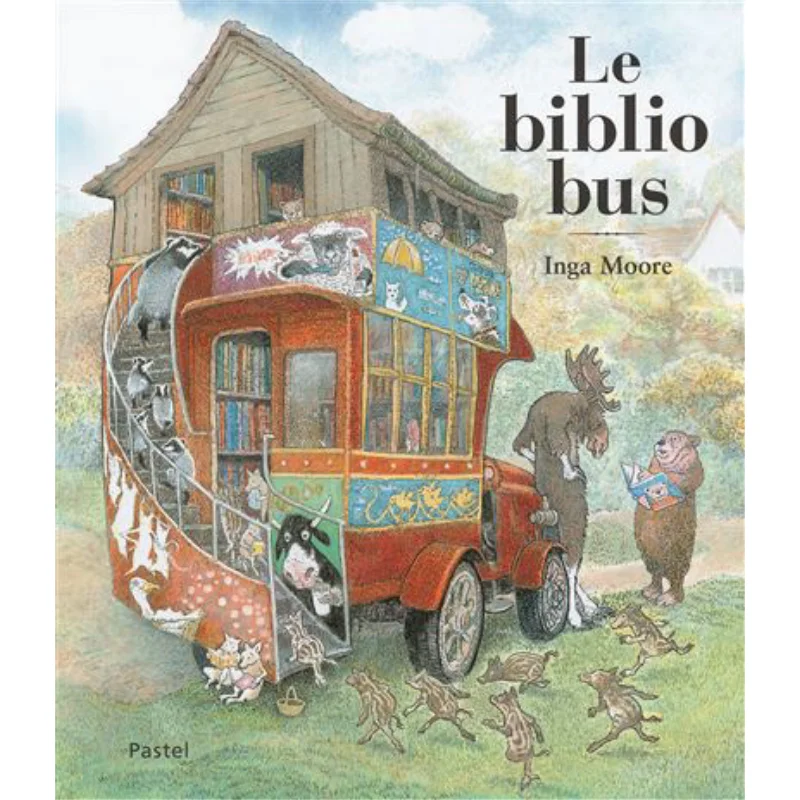 

Le Bibliobus Inga Moore LEcole Des Loisirs 9782211313568 Book