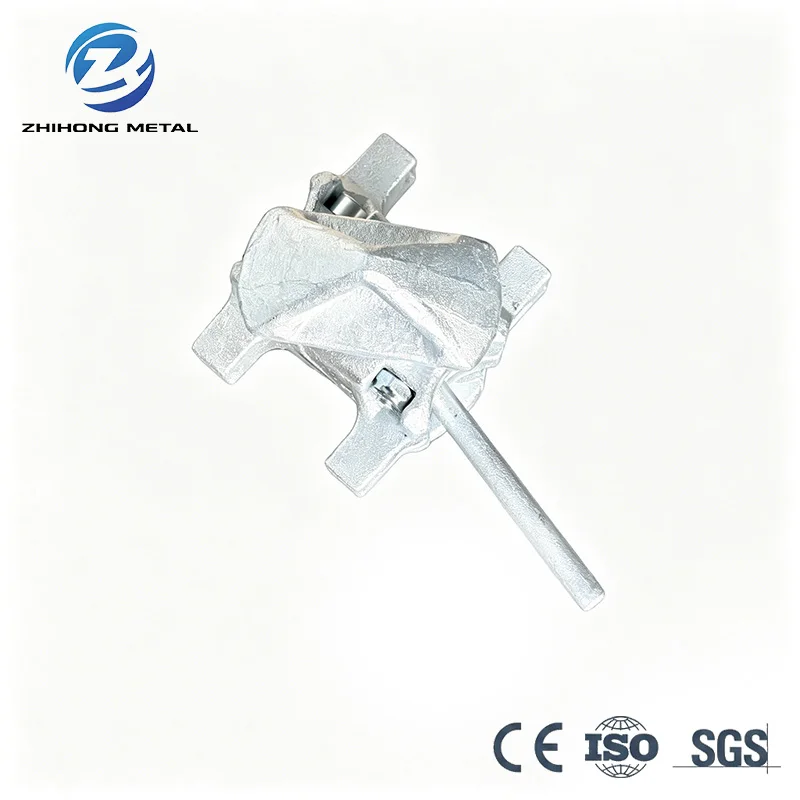 High Quality Zhihong BV GL Certified Marine Container Intermediate Twist Lock Manual Type Steel Cast Steel Container Parts