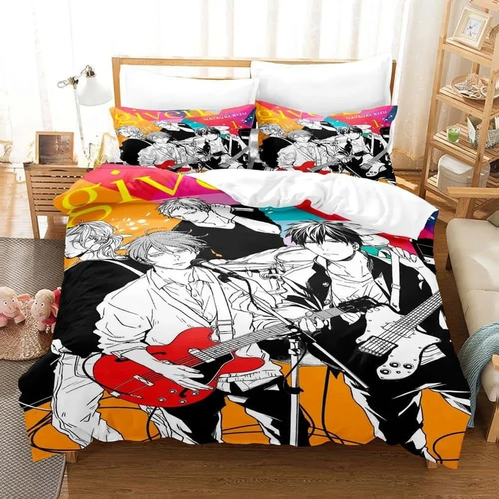 

New 3d Print Anime Given Bedding Set Single Twin Full Queen King Size Bed Set Adult Kid Bedroom Duvet cover Sets Home Textiles