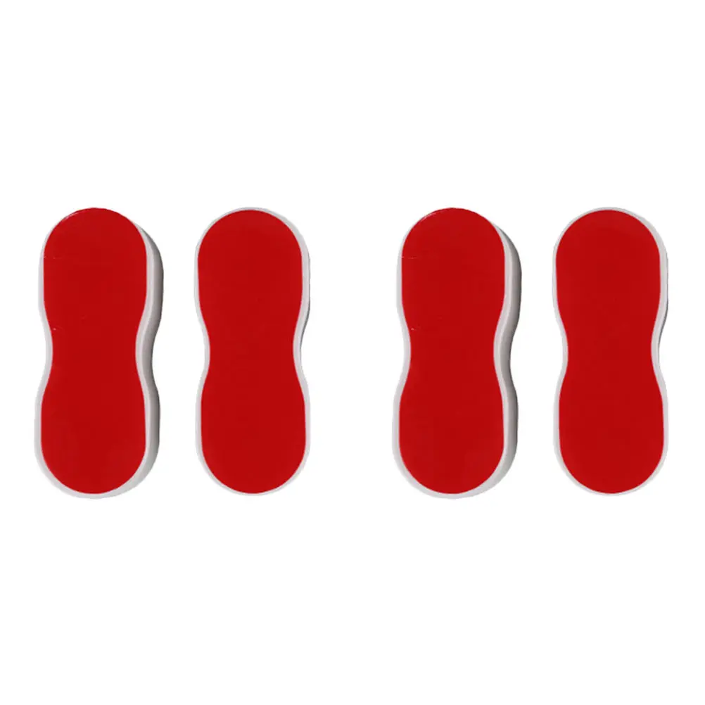 

4pcs Toilet Seat Gasket ABS Soft Antislip Cushioning Pad Self Adhesive Protector for Home Use Easy Installation
