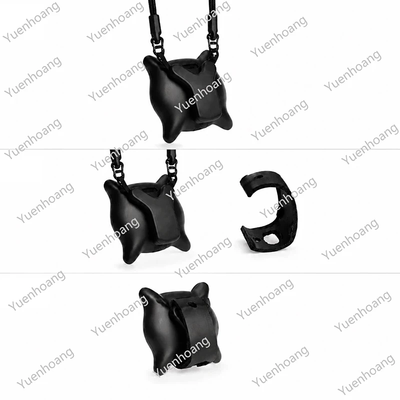1PCS Mount Clip For LOOKI L1 AI Life Assistant PLA Magnetic Lanyard Reinforcement Anti‑Drop Buckle Unobstructed Charging Port