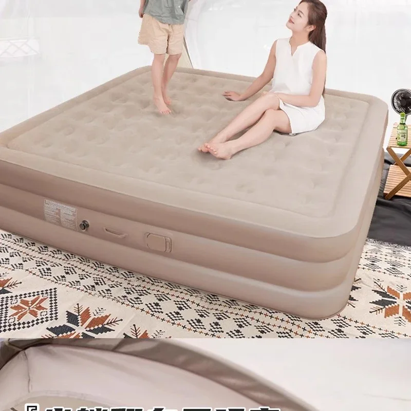 Single Modern Bed Inflatable Folding Luxury Space Saving Portable Bed Safe Camping Princess Sleeping Beliche Unique Furniture