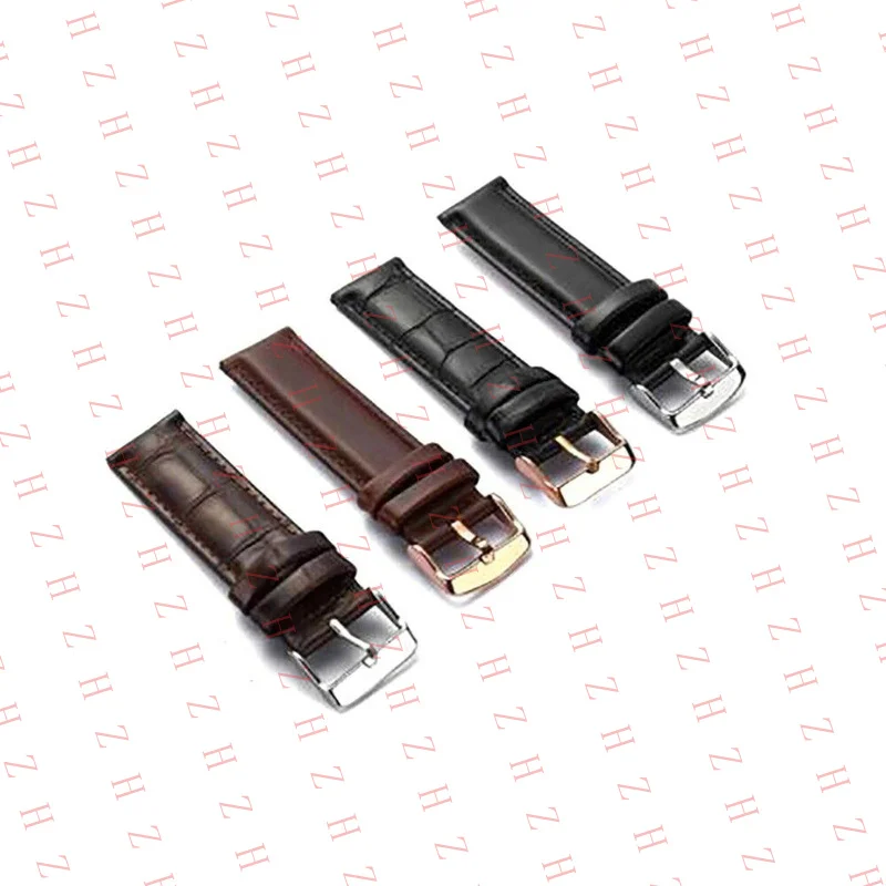 U+ 18mm/19mm/20mm Leather Buckle Type Watch Wrist Band Straps Bracelet Belt For DW