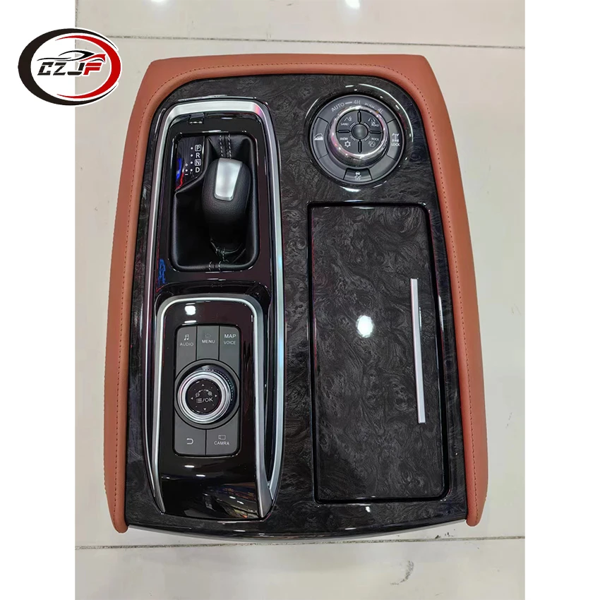 Car Interior Saddle Control Panel Modification for Nissana Rmada Patrol Y62 Upgrade 2022 Knob Central Control