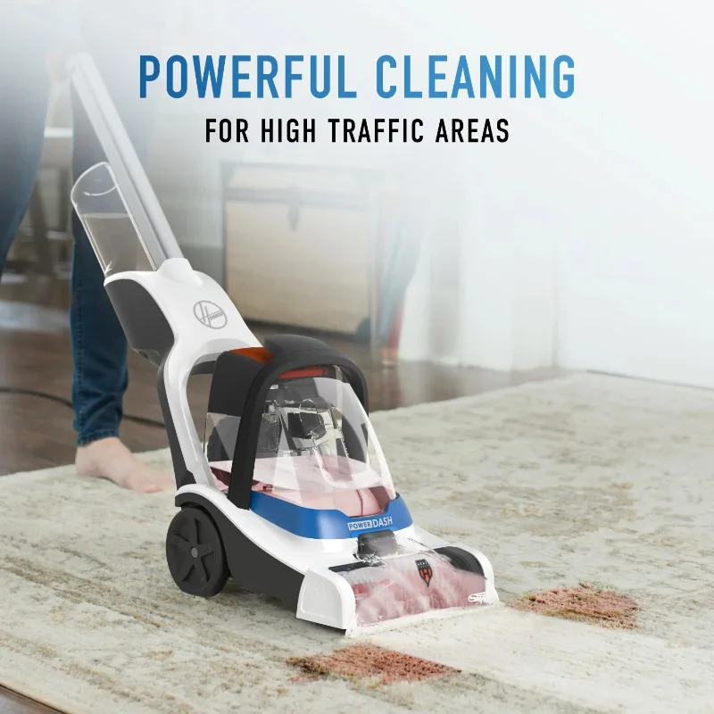 

Hoover PowerDash Pet Compact Carpet Cleaner, Power Turbine Brush, Efficient Cleaning FH50710CN