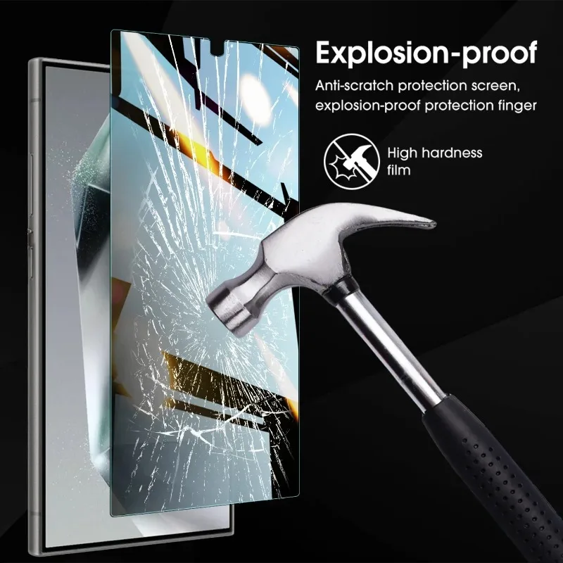

Privacy Tempered Glass Film for Samsung Galaxy S25 Plus S25 Ultra Anti-spy Screen Protector Fingerprint Function For S25Ultra