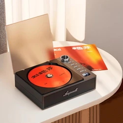 Professional 3.5MM Portable CD Player Surround Sound FM Radio USB MP3 Disk CD Player With Bluetooth Speaker High Quality Walkman