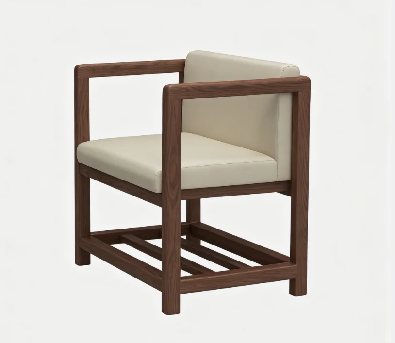 Modern Minimalism Multi-functional Solid Wood Shoe Changing Stool for Nursing Home and Welfare Home Elderly Bench