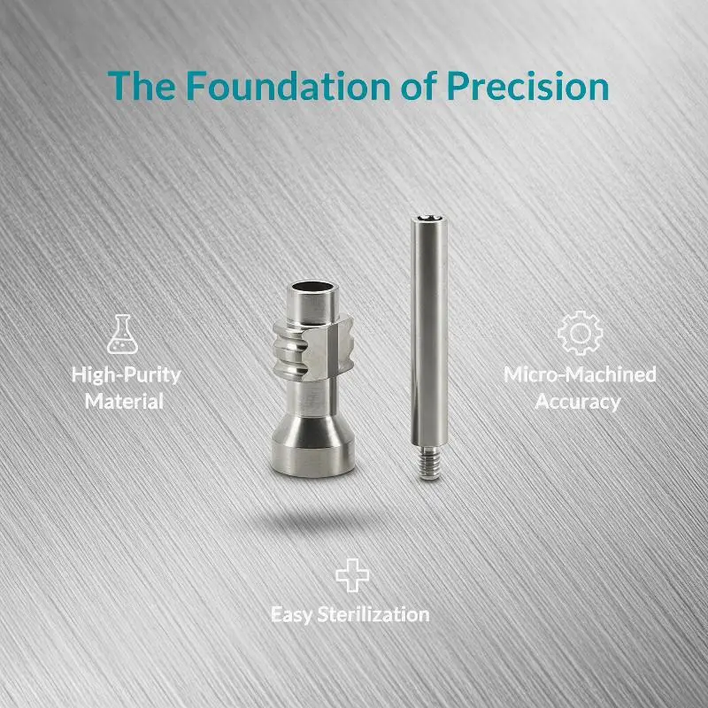 Dental Composite Transfer Tray Multi-unit Combination Rod Non-toxic Material for Teeth Restoration Operation