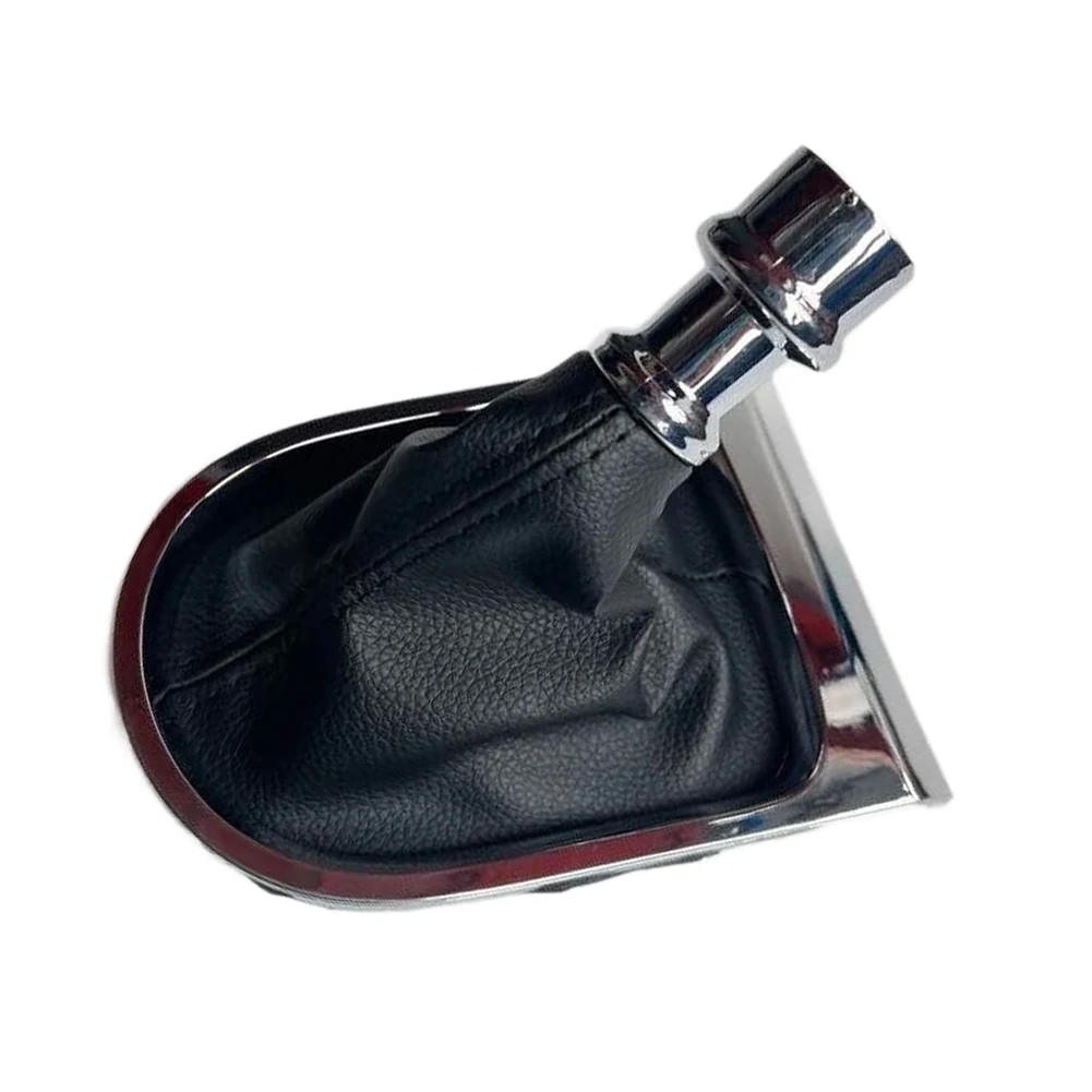 머스탱 2015 2016 2017 수동 변속기 커버 크롬 트림 부트 (사진과 동일) 차량 내부 교체 부품 차량 액세서리