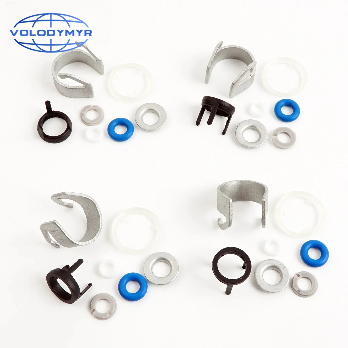 

4PCS 06J998907D 06D998907 Fuel Injector O-ring Seal Kit For Audi A4 A5 A6 Q5 EA111 EA888 Golf GTI Tiguan Passat Scirocco Jetta