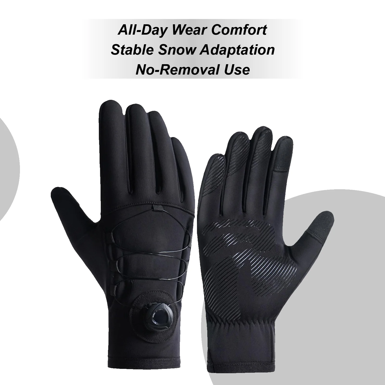 

Snowboarding Gloves Cold Weather Warm Gloves With Touchscreen Non-Slip Motorcycle Mitten For Ski Snowboarding Cycling Fishing