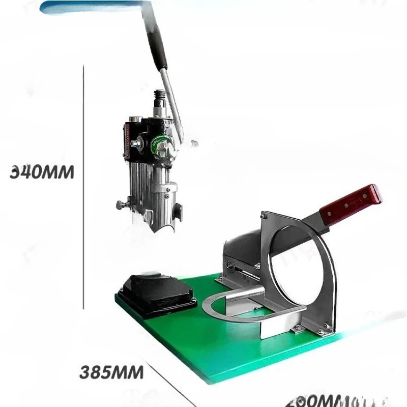 Commercial manual coconut peeling integrated coconut lid opening machine, manual coconut opener