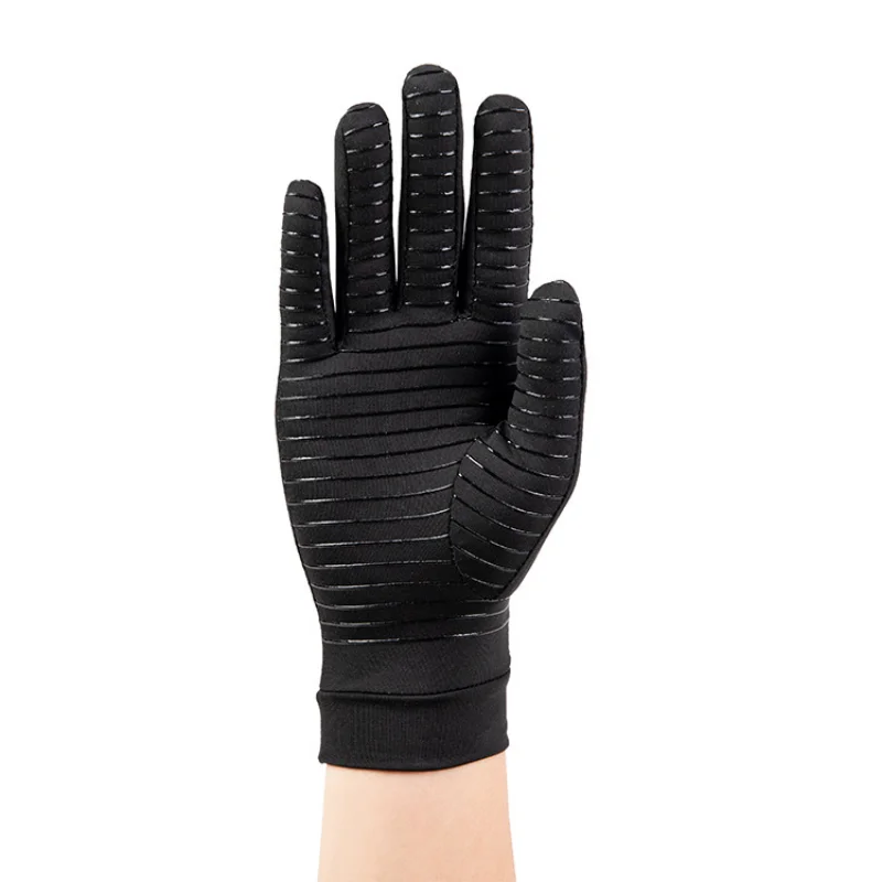 Gants de compression en cuivre pour l'arthrite, gants unisexes coordonnants, soutien des mains et du poignet, Li-des doigts, instituts photo