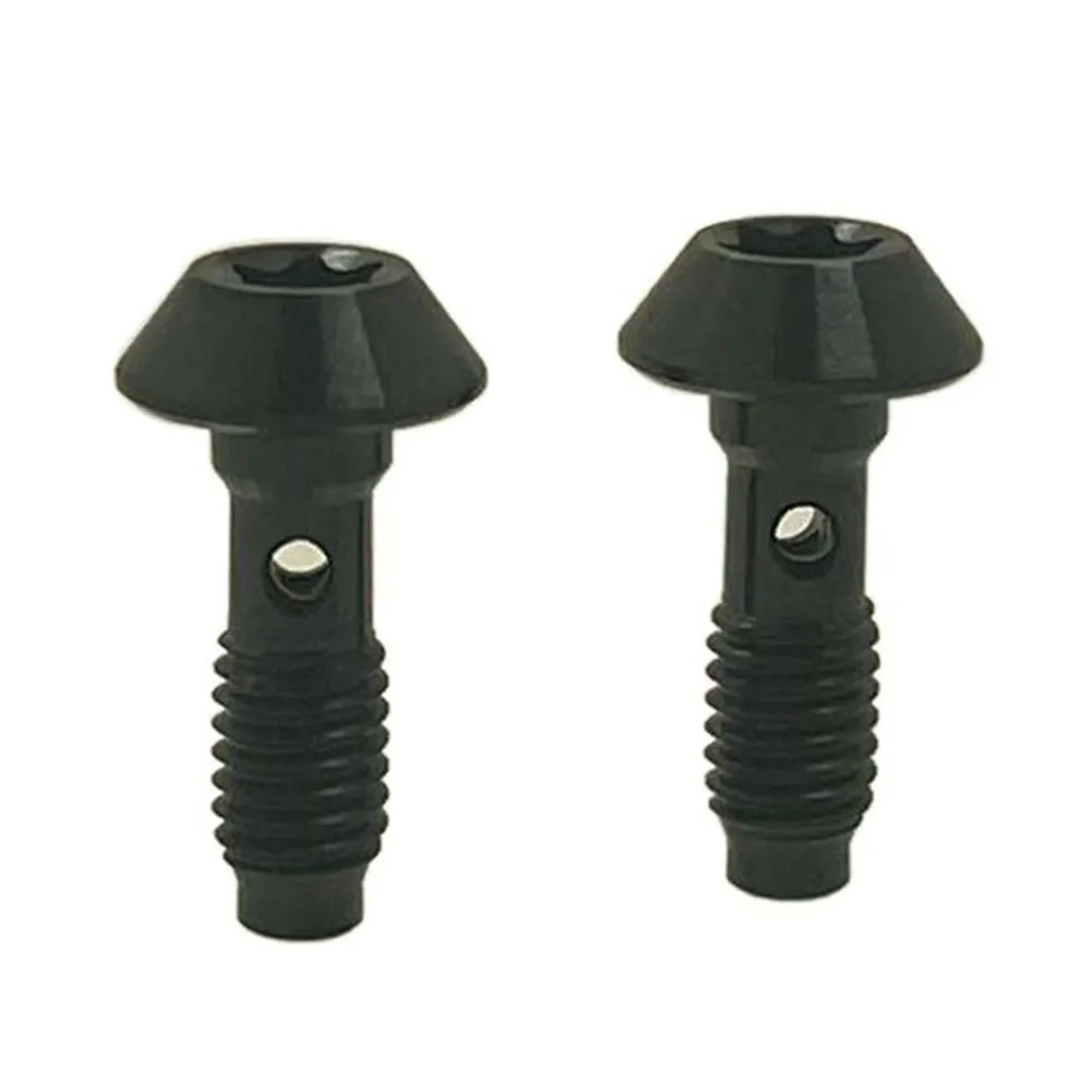 Bolts Set Bike Screws For Banjo Replacement Silver 2pcs Black For MAGURA For MT2 MT4 MT5 MT6 MT7 MT8 Brand New For MAGURA