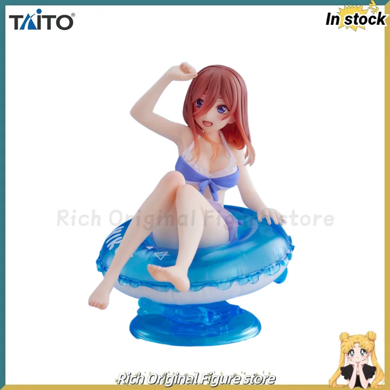 

In Stock Original TAiTO AFG Movie The Quintessential Quintuplets Nakano Miku Model Toys Figure Collection Ornaments Anime