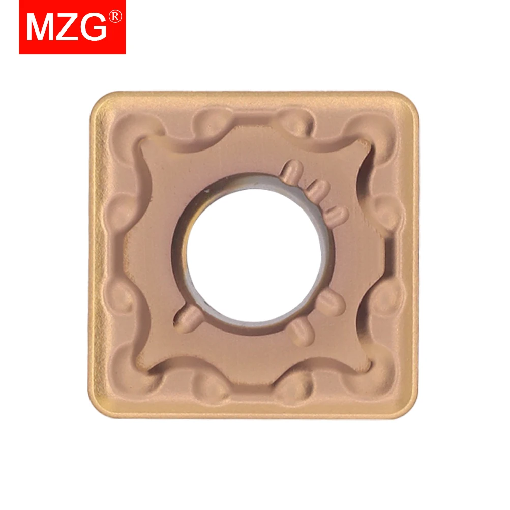 

MZG CNC 10PCS SNMG 1204 04 08 ZM36H MA MS Stainless Steel Machining Lathe Turning Boring Carbide Inserts