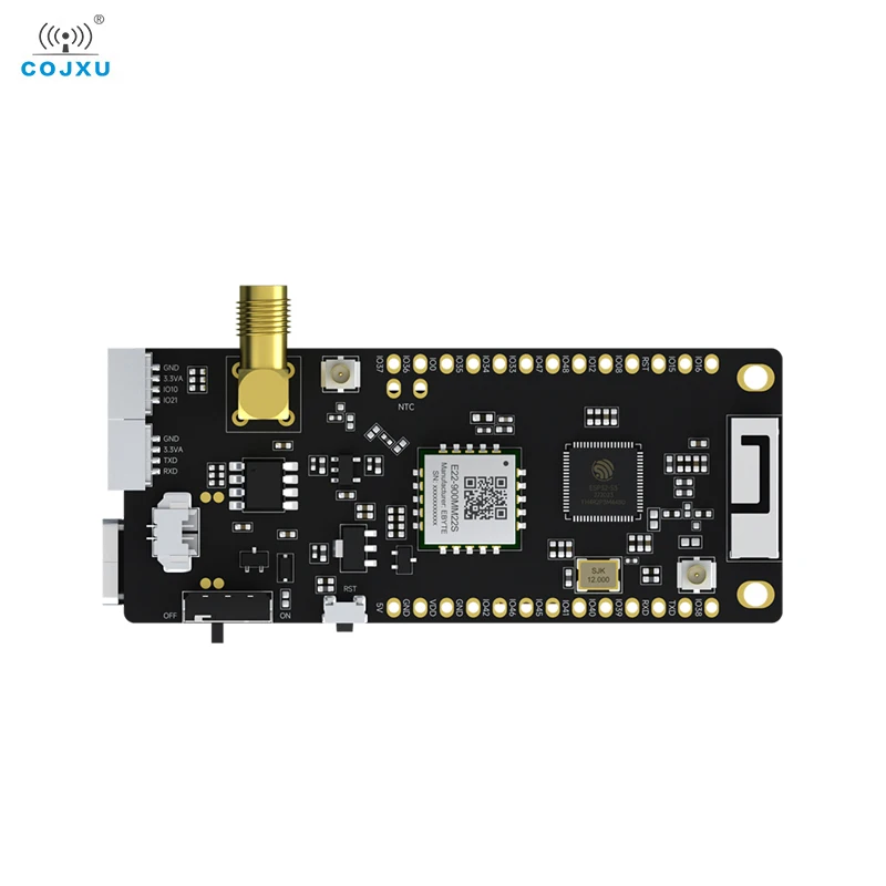 868/915MHZ LoRa Spread Spectrum WiFi Test Board BLE5.0 ESP32-S3 SX1268 2.4GHz COJXU EoRa-S3-900TB OLED Display TYPE-C