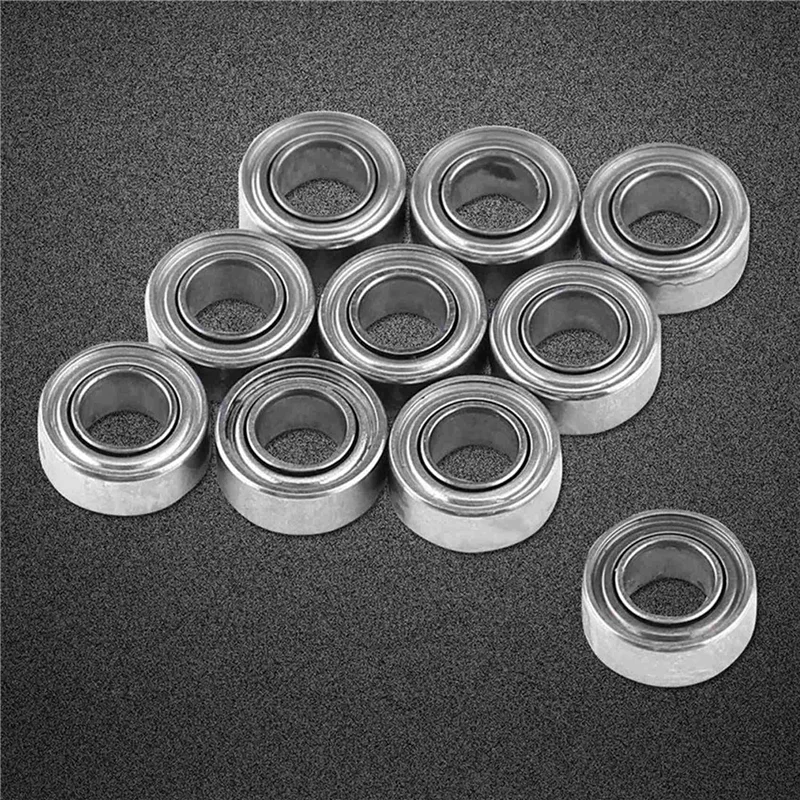 

AT29-200Pcs MR63ZZ 3X6X2 Mm Deep Groove Ball Bearing Miniature Bearing