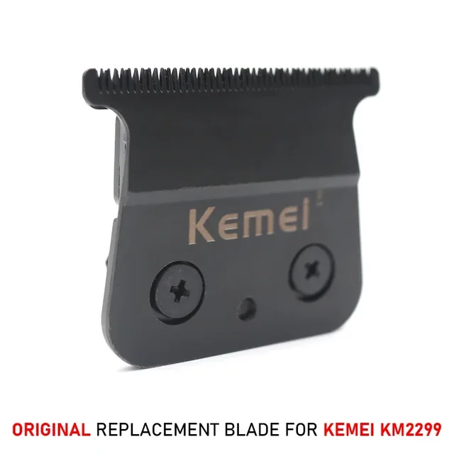 Original Replacement Blade for Kemei KM-2299 Salon Hair Clipper Hair Treatment Machine Product Accessories Blade Razor 5 Kemei KM-2299 Replacement Clipper Blade, Stainless Steel – Fixed Blade and Moving Blade Options, Single to 50-Pack – view 5