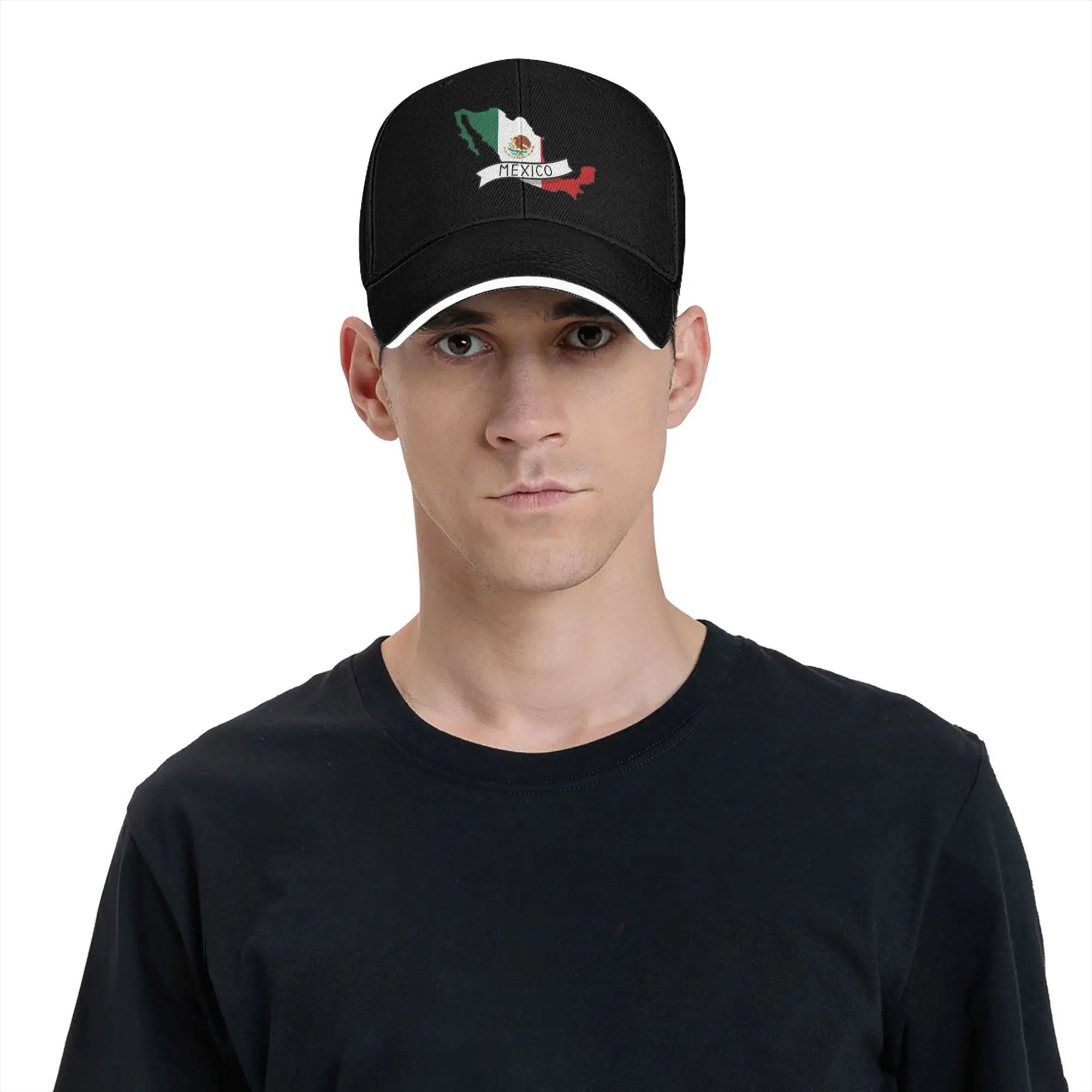 Summer Baseball Cap Pray for Mexico flag Wear For Men Women Trucker Cap Vintage  Snapback Hat Adjustable Fit