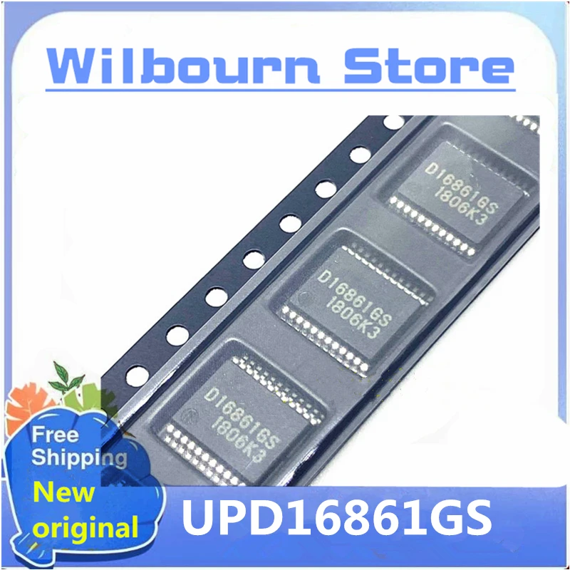 1~10pcs/lot  D16861GS  UPD16861GS  SSOP24  in stock