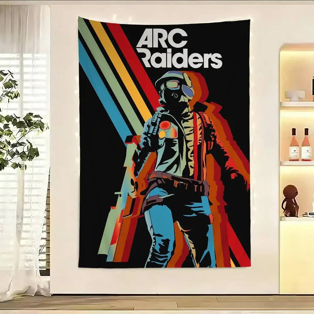 

Game A-ARC R-Raiders Flag Digital Printing Banner for Garage Wall Out Door Decoration