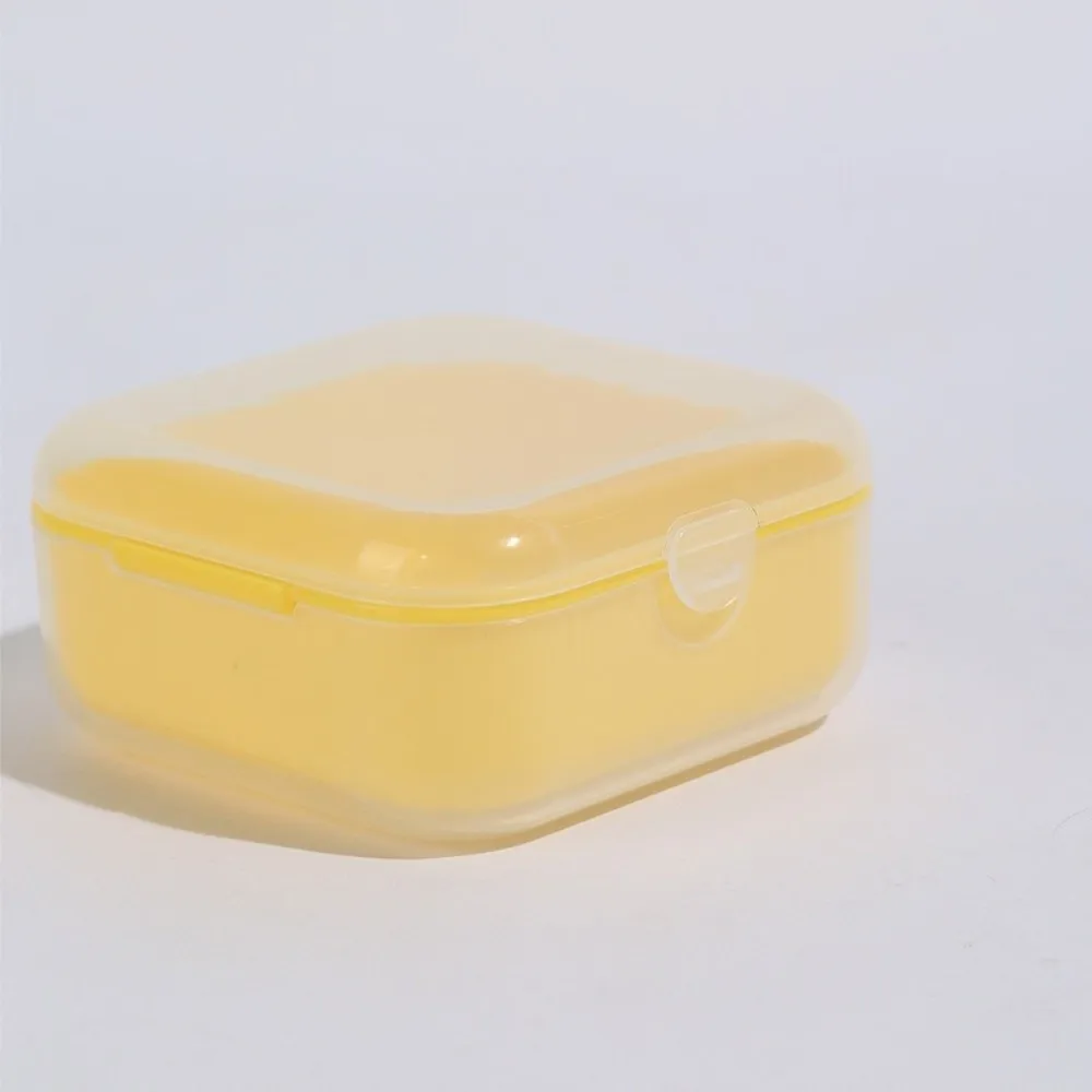 Portable Double-layer Travel Soap Box Drainable Design Leak-proof Soap Holder Locking Clasp Sealed Soap Container